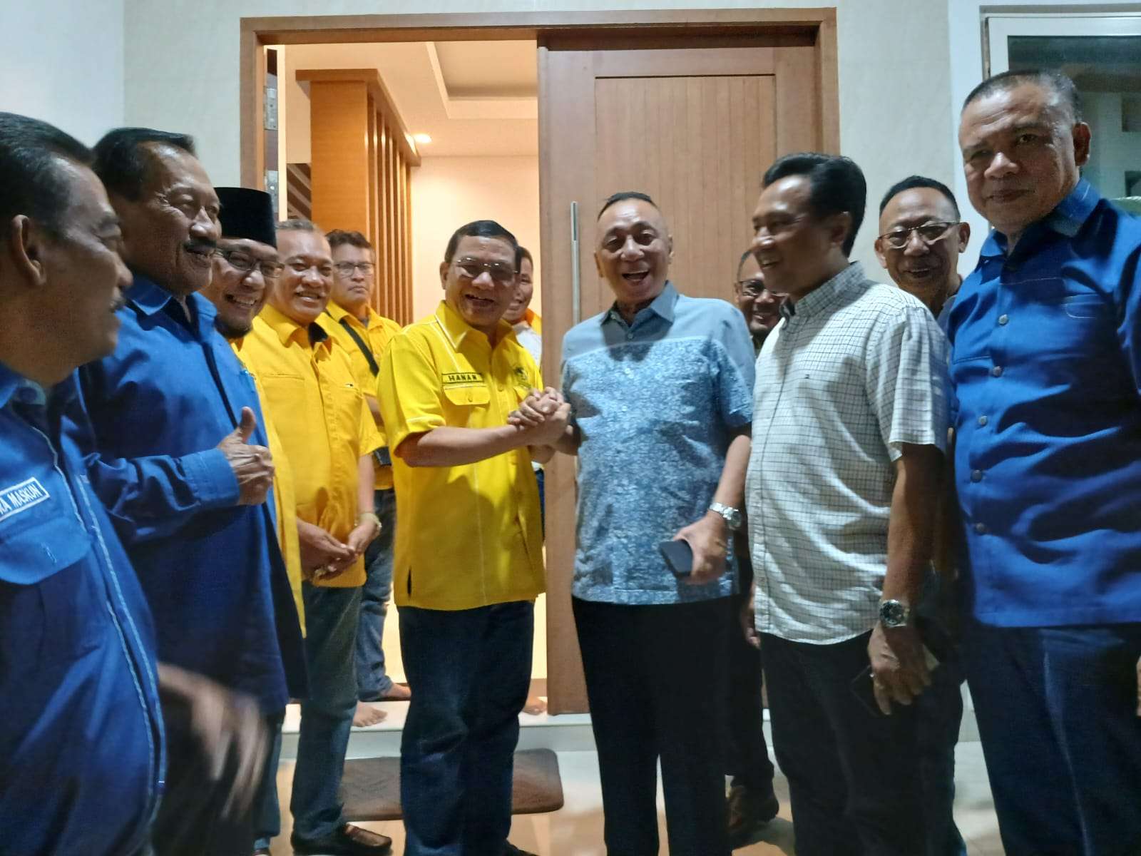 Pilgub Lampung, Ketua Demokrat Edi Irawan Merapat ke Hanan A Rozak